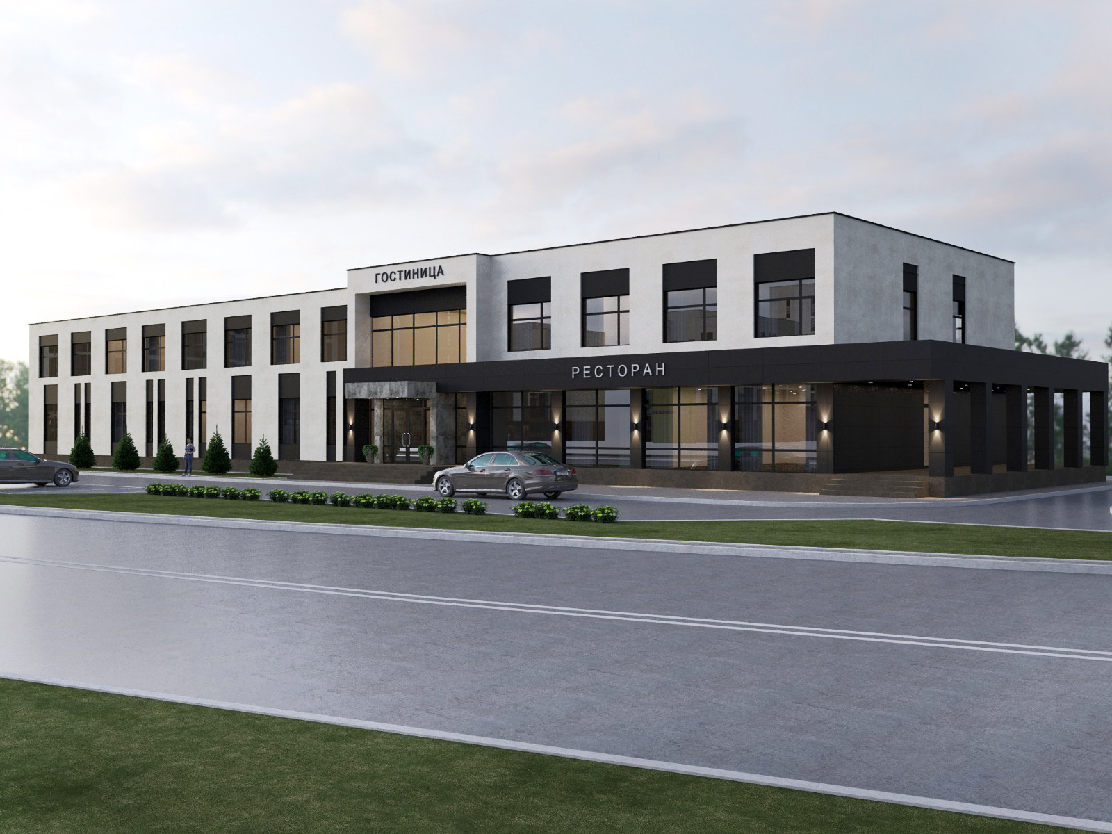 Проект гостиницы по пр. Северный в г. Оренбурге