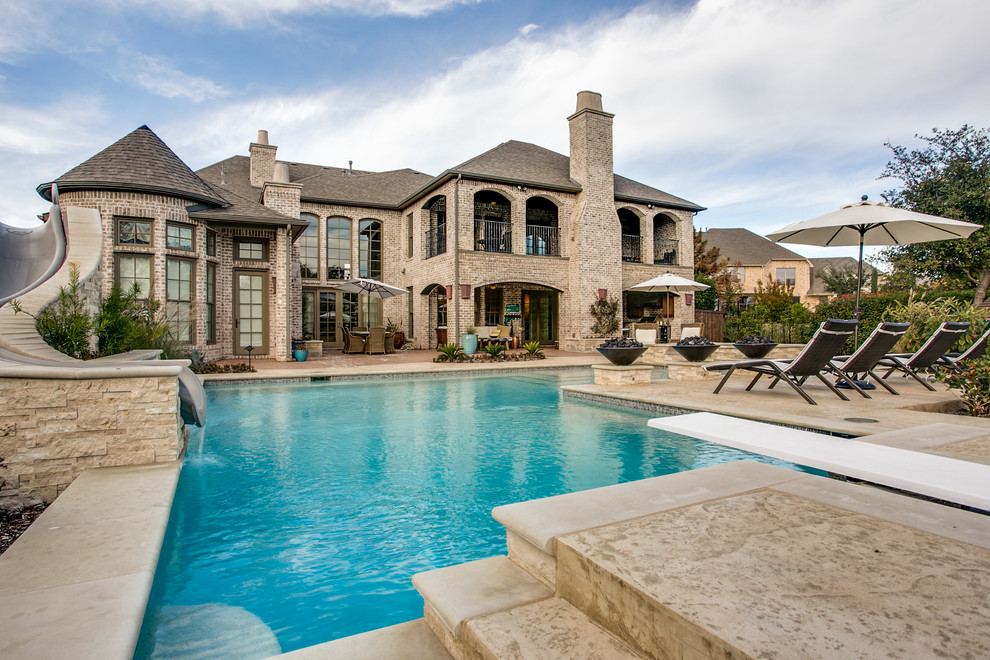 Geometric Pool Designs Dallas, Highland Park & Plano - Pool - Dallas ...