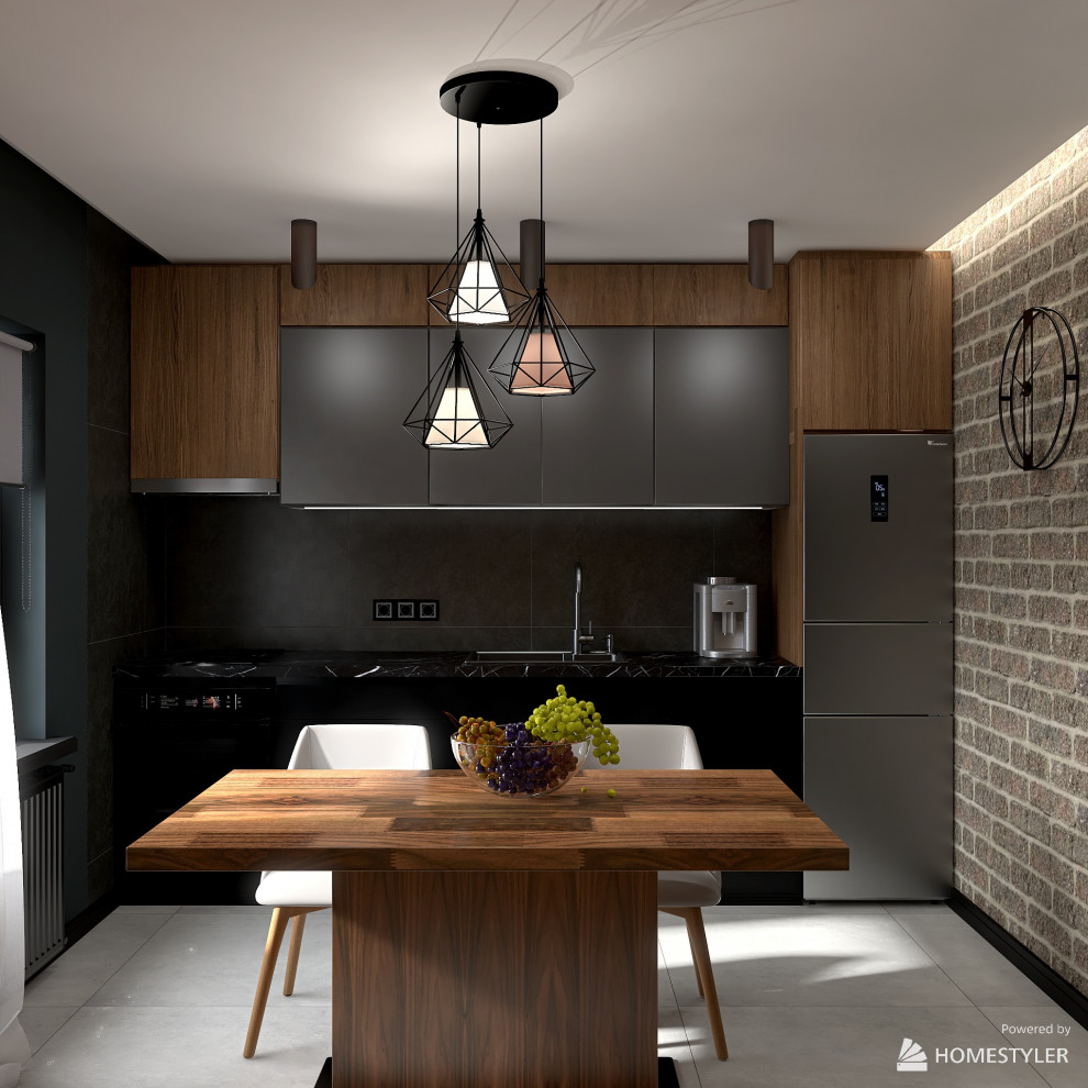 Проект трехкомнатной квартиры