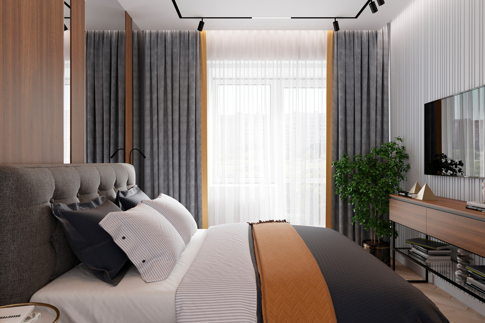 Дизайн интерьера однокомнатной квартиры площадью 40 кв. м.