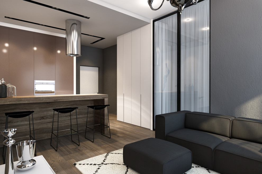 Кухня-гостинная