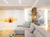 Come è Cambiato! Appartamento con Nuovo Layout e Colori del Mare (17 photos) - image  on http://www.designedoo.it