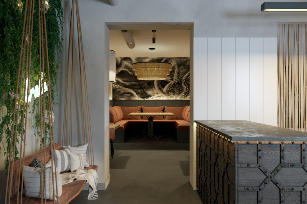 Кофейня Mrs.Smith / Визуализация