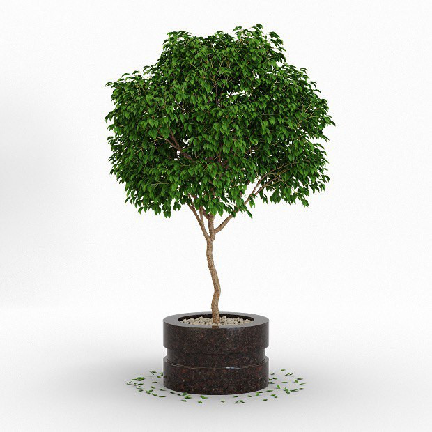 Вазон гранитный ВГ14