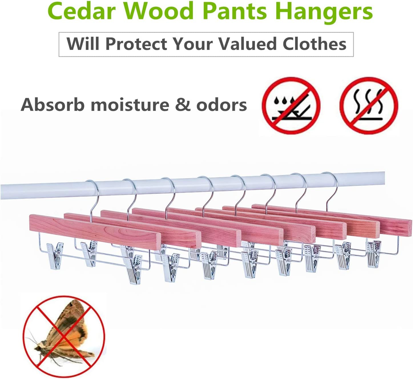 Red Cedar Skirt Hangers
