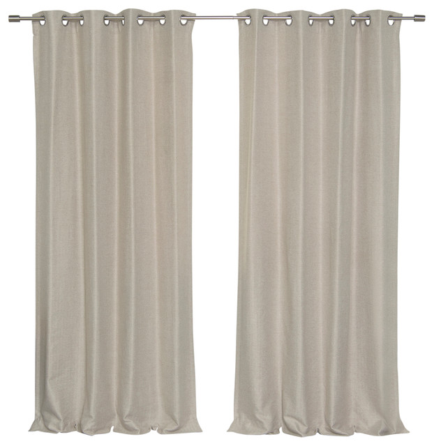 Herringbone Curtains Contemporary Curtains By Best Home Fashion