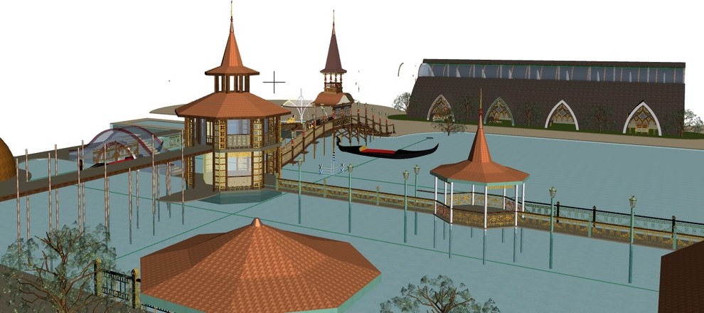 "Венеция" вид из окна караоке бара