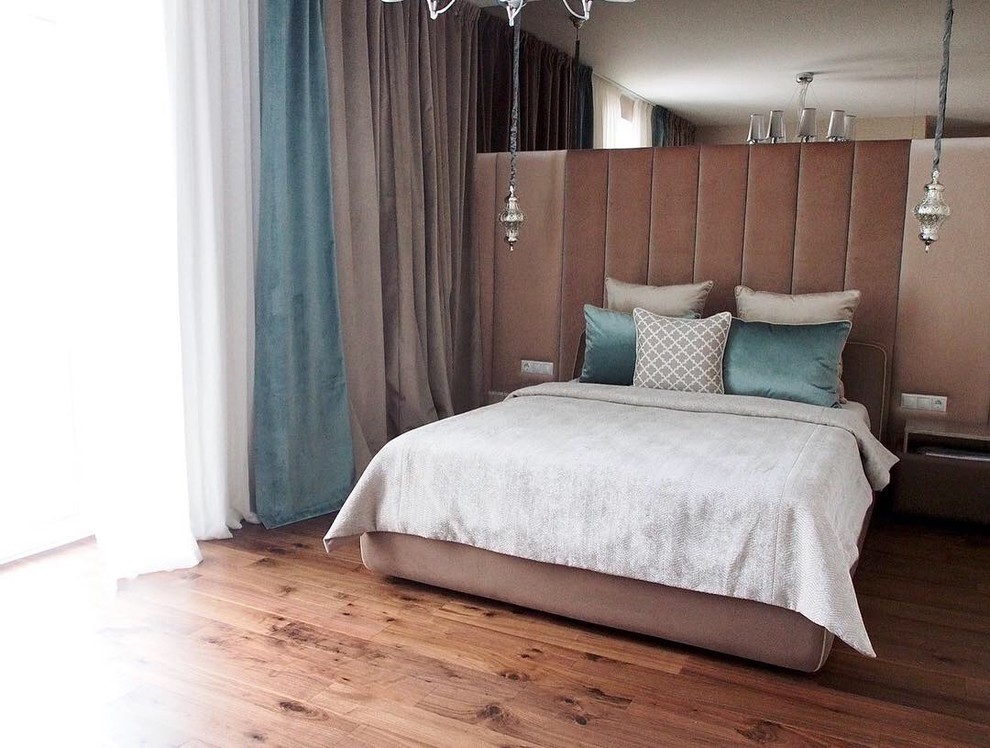 Шторы для загородного дома в КП Красные Пруды