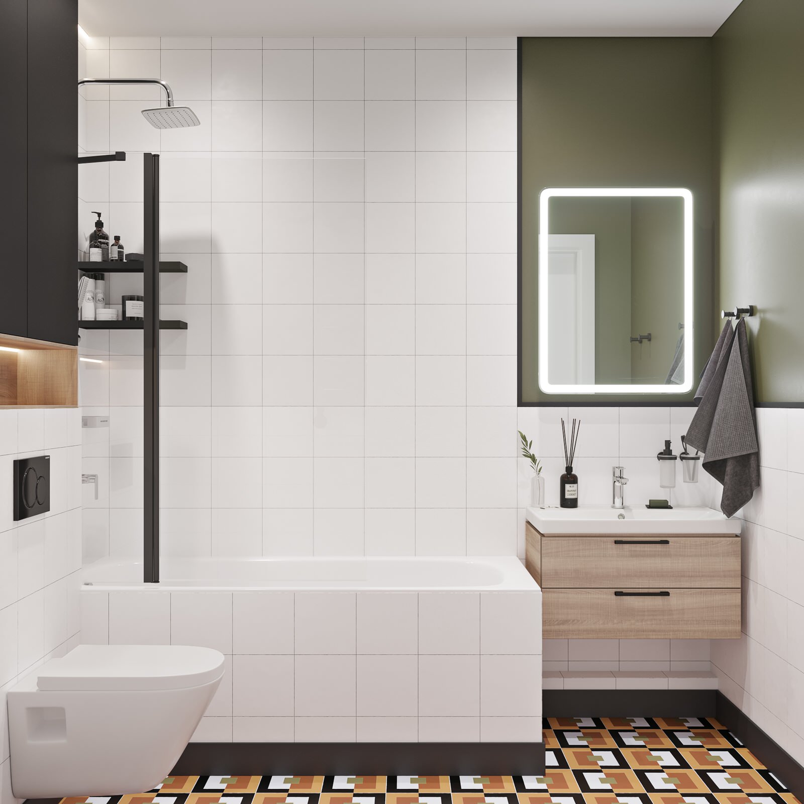 Трехкомнатная квартира в ЖК Все Свои, г. Краснодар