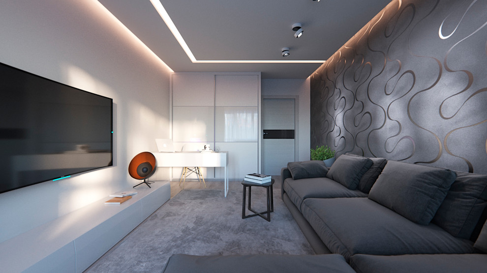 Современный интерьер в типовой квартире