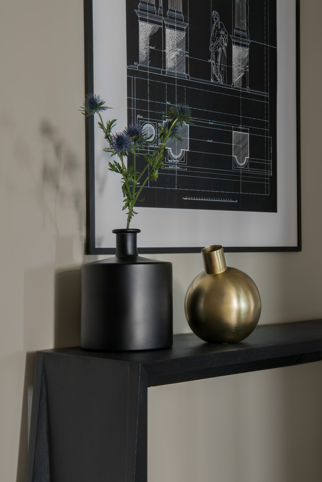 Интерьерная картина-графика «Дионис»