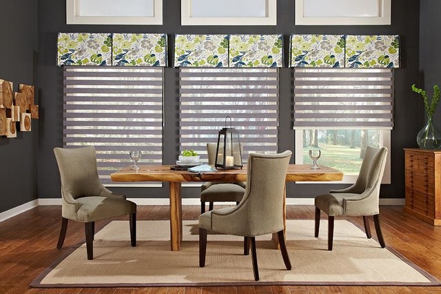 Lafayette Window Treatments klassisch-modern-esszimmer