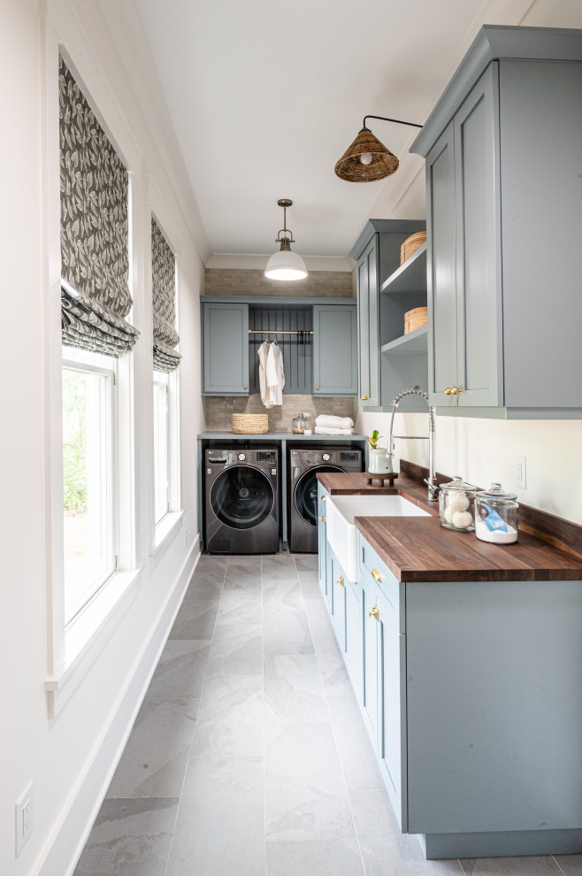 Stono Marshfront - Beach Style - Laundry Room - Charleston - by Crosby ...