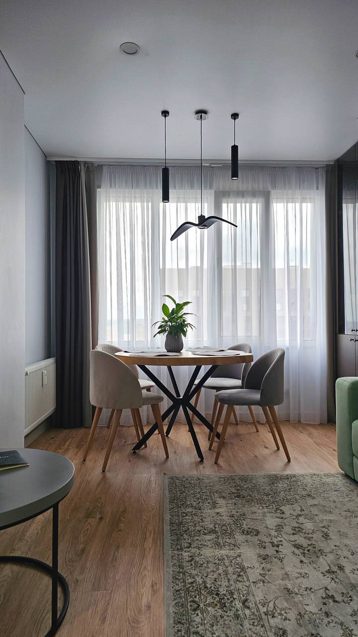 Квартира с цветными акцентами