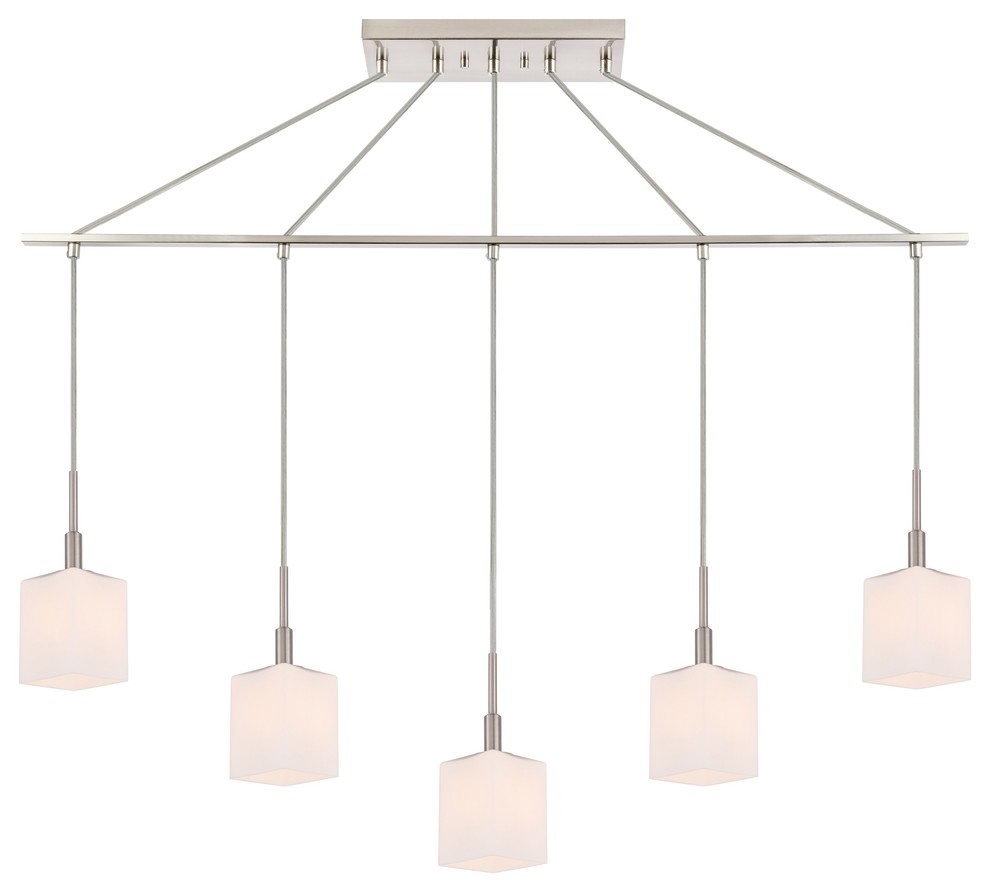 Woodbridge Lighting Langston 5Light Pendant Chandelier Transitional