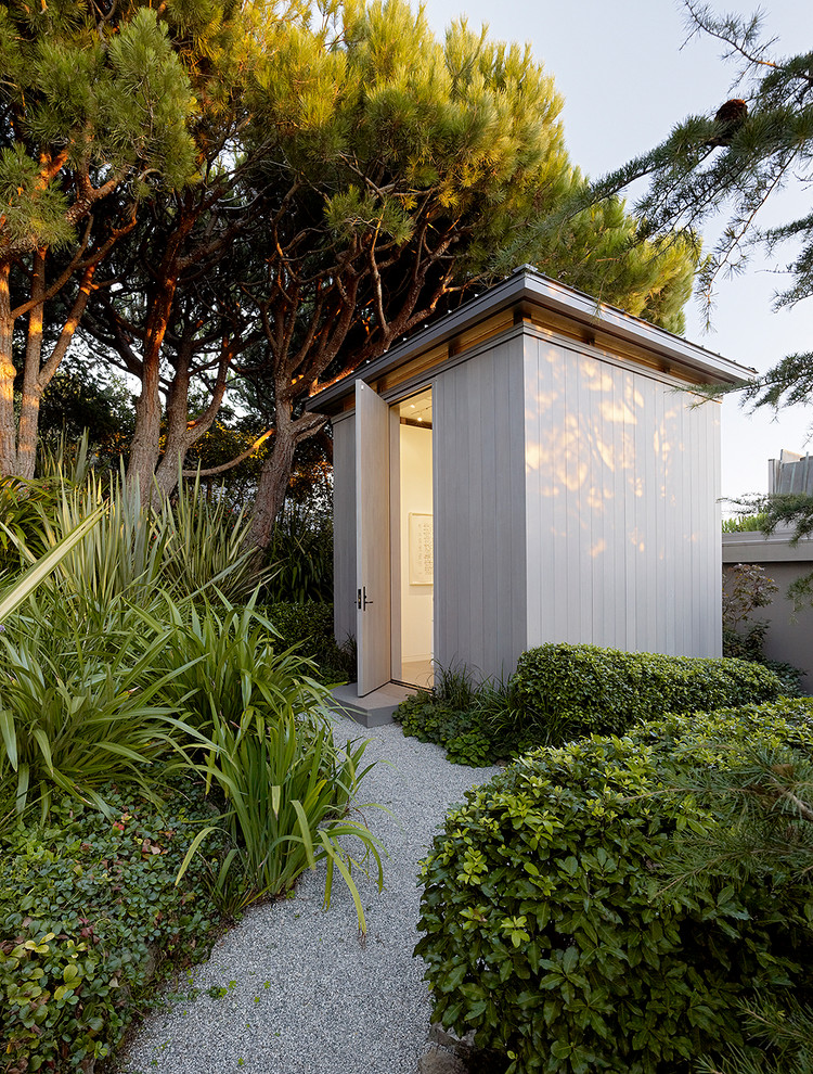 Design ideas for a contemporary detached studio in San Francisco.
