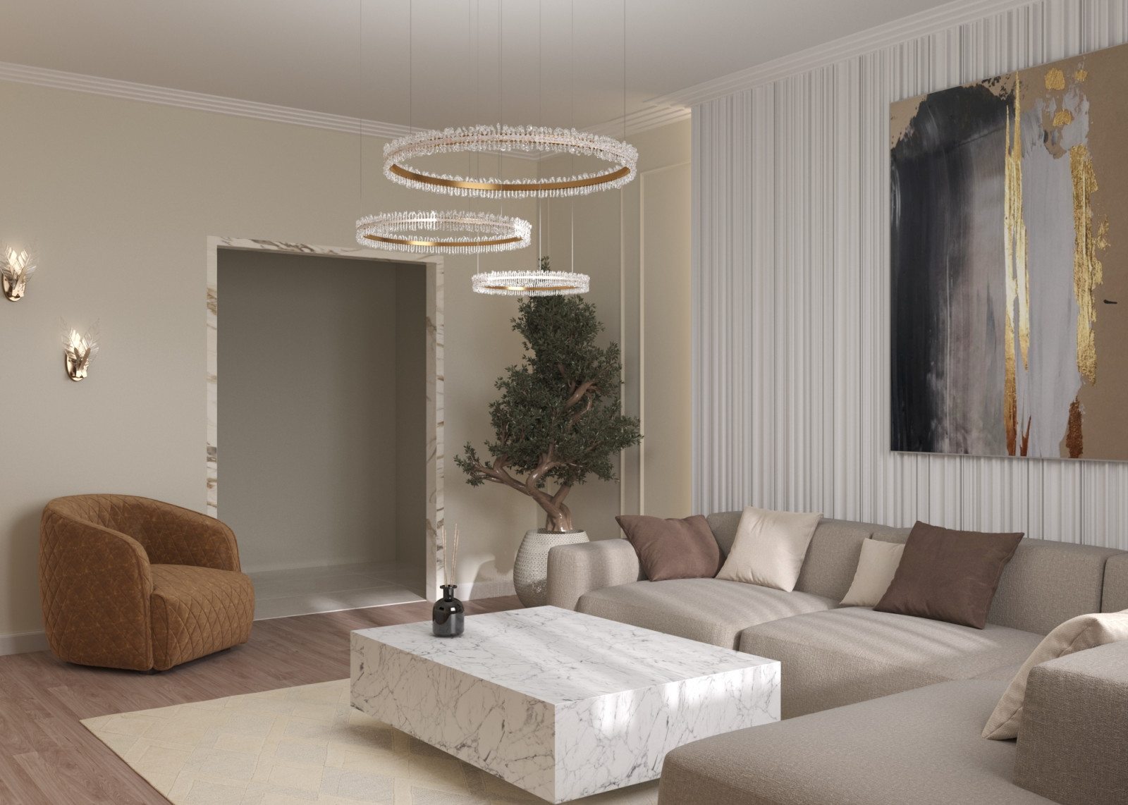 Просторная квартира в поворино