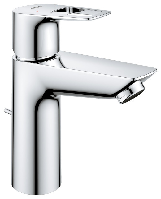 Grohe 23 963 1 BauLoop 1.2 GPM 1 Hole Bathroom Faucet - Starlight Chrome