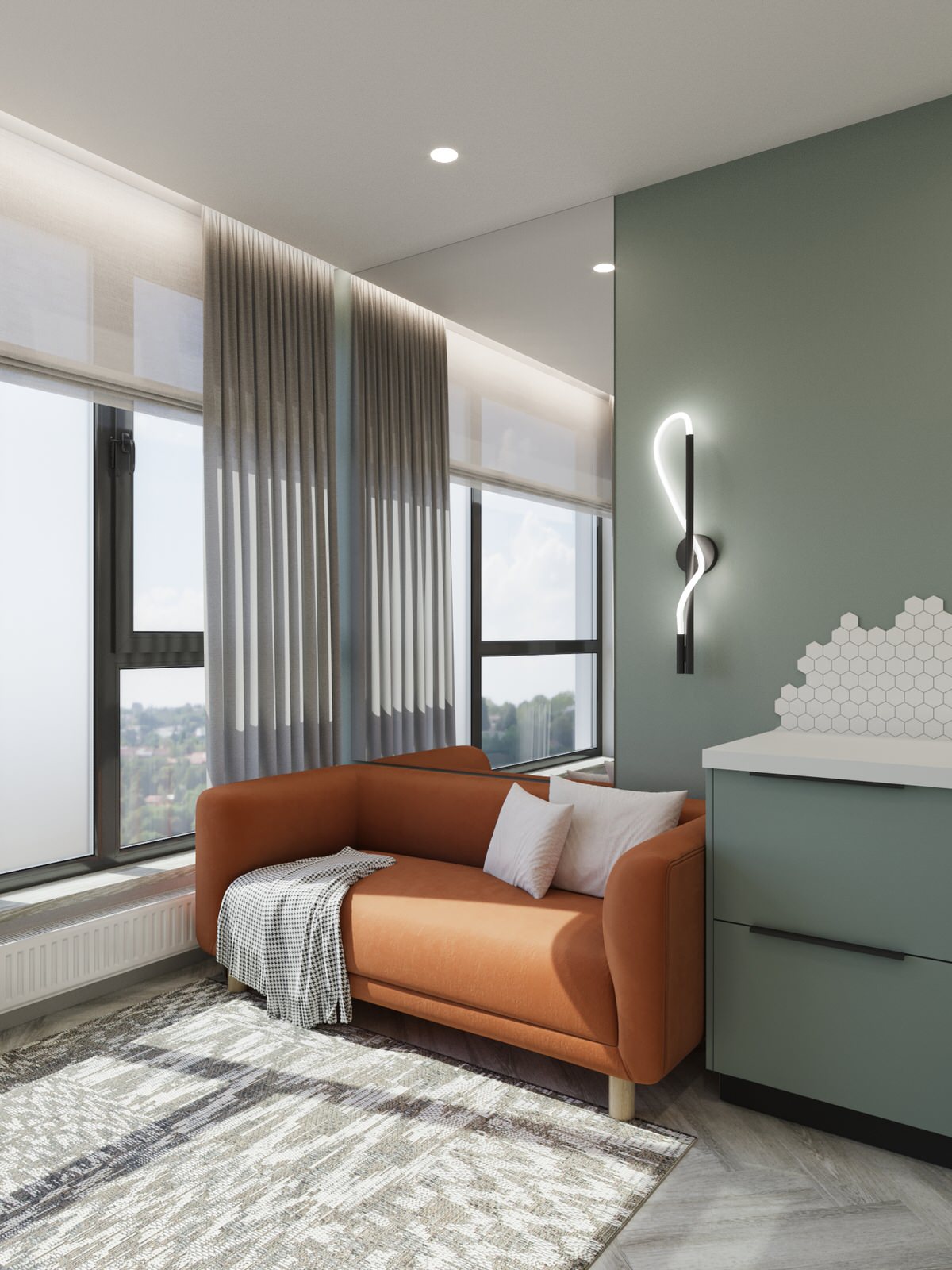 Кухня-гостиная