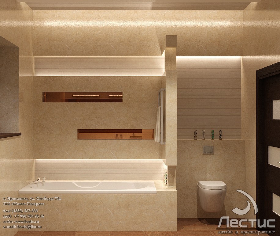 Ванна на втором этаже