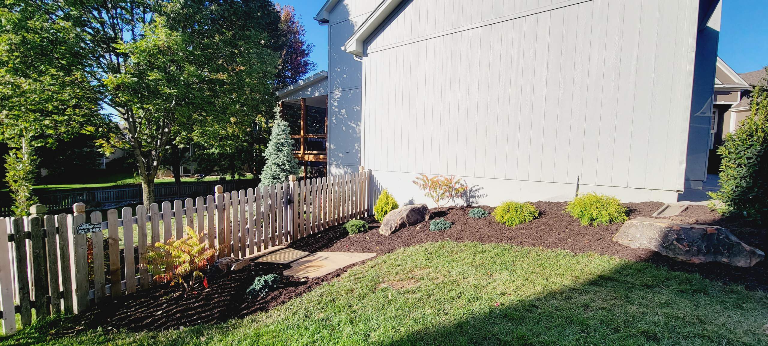 After Garage Side Yard Gate Entry