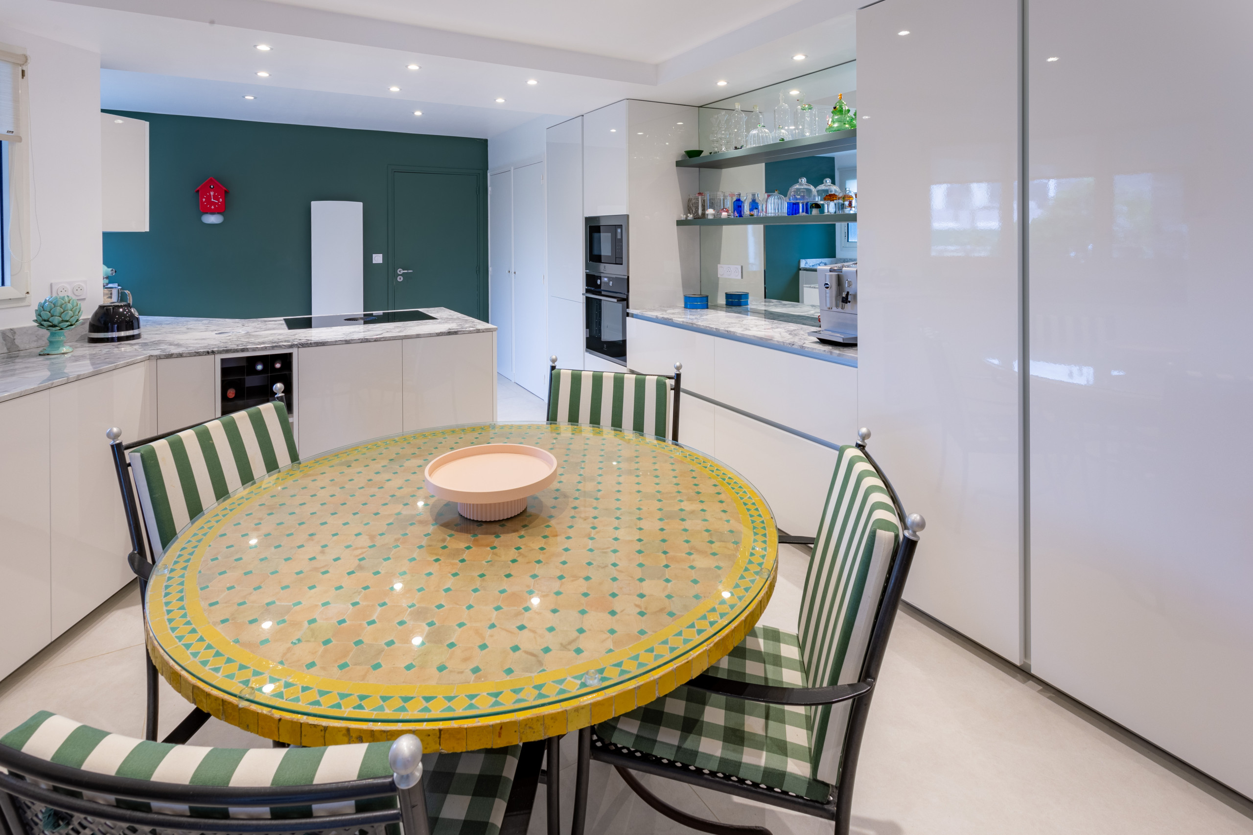 Création d'une cuisine atypique dans une maison d'architecte