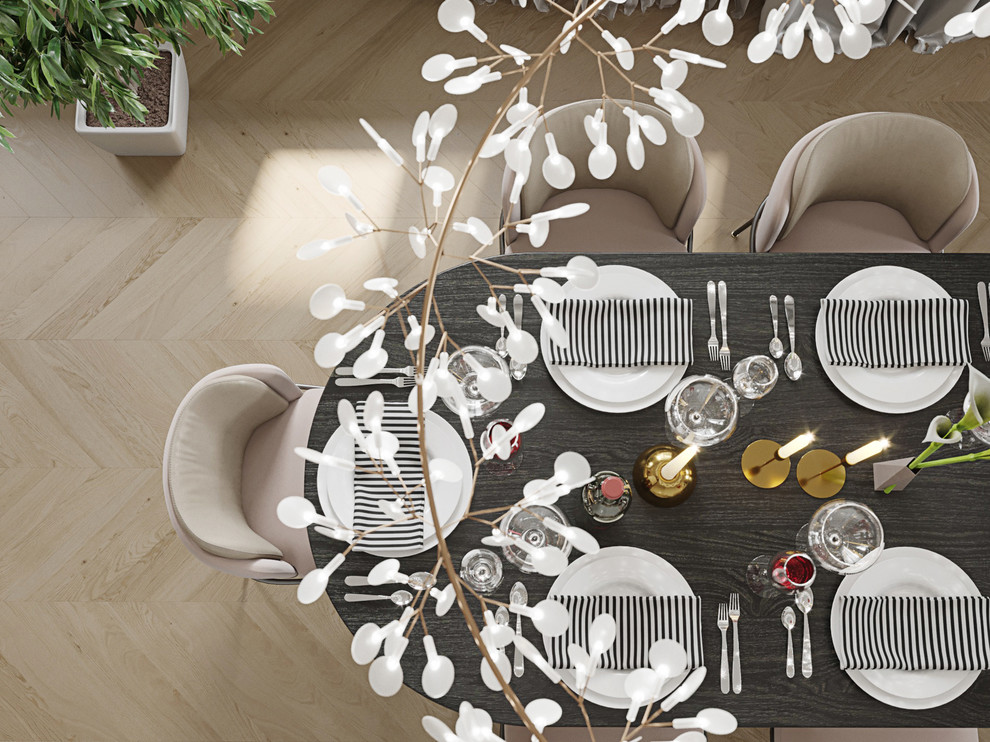 Дизайн гостиной в стиле современная классика