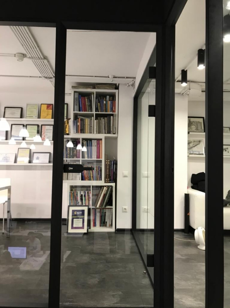 Стеклянные перегородки