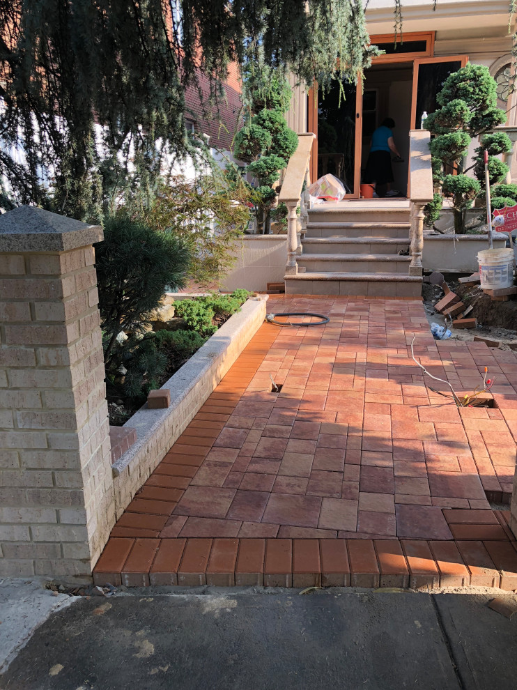 Brick Entryway
