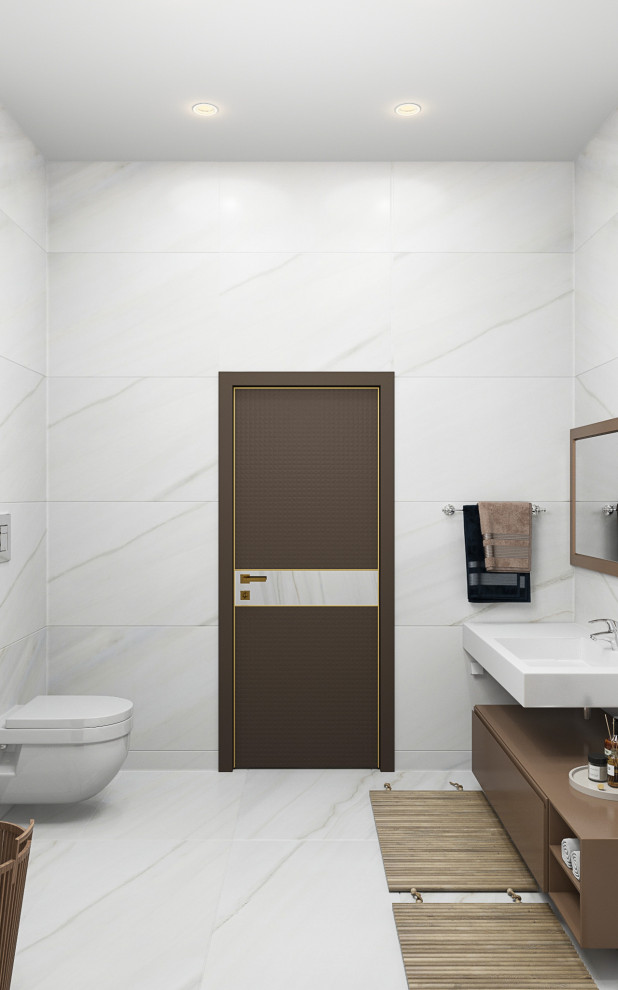 Ванная комната в стиле эколюкс