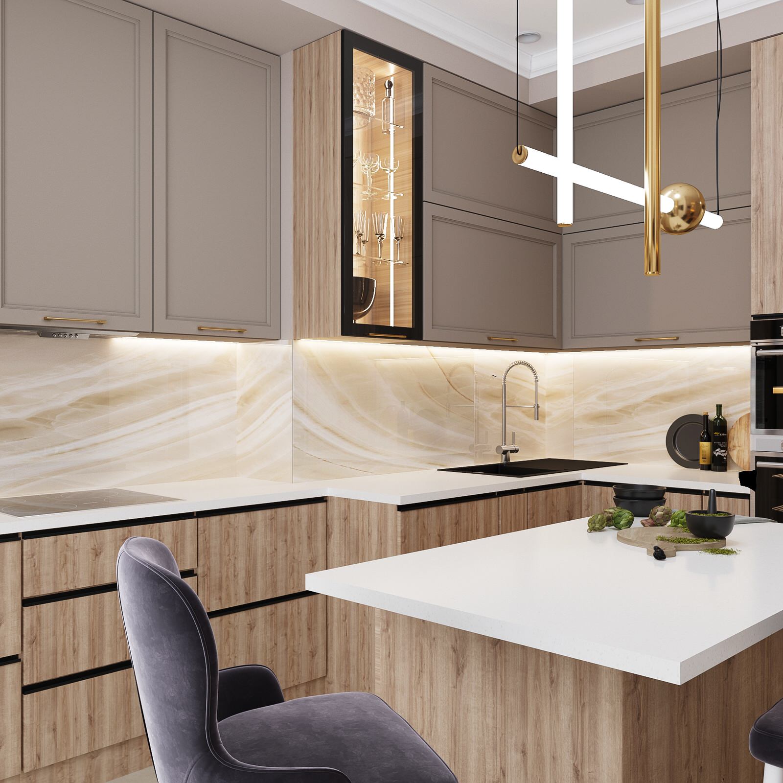 Трехкомнатная в ЖК Перспектива