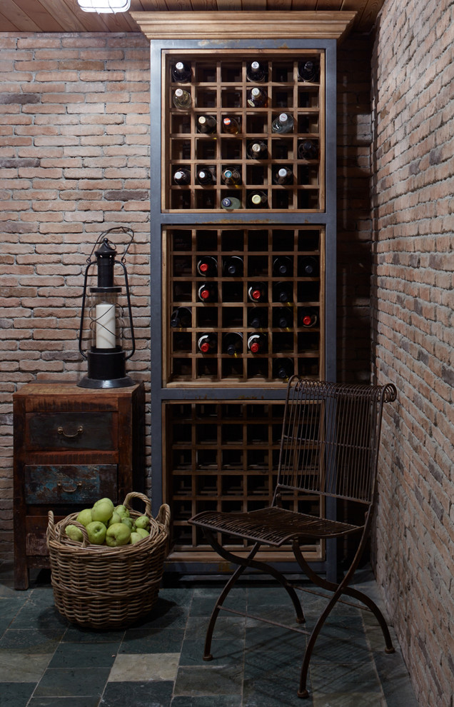 Design ideas for a country wine cellar in Saint Petersburg.