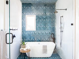 Contemporary Bathroom by Andrea West Design