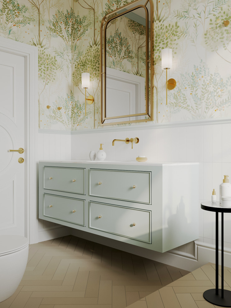 Дом с арочными окнами