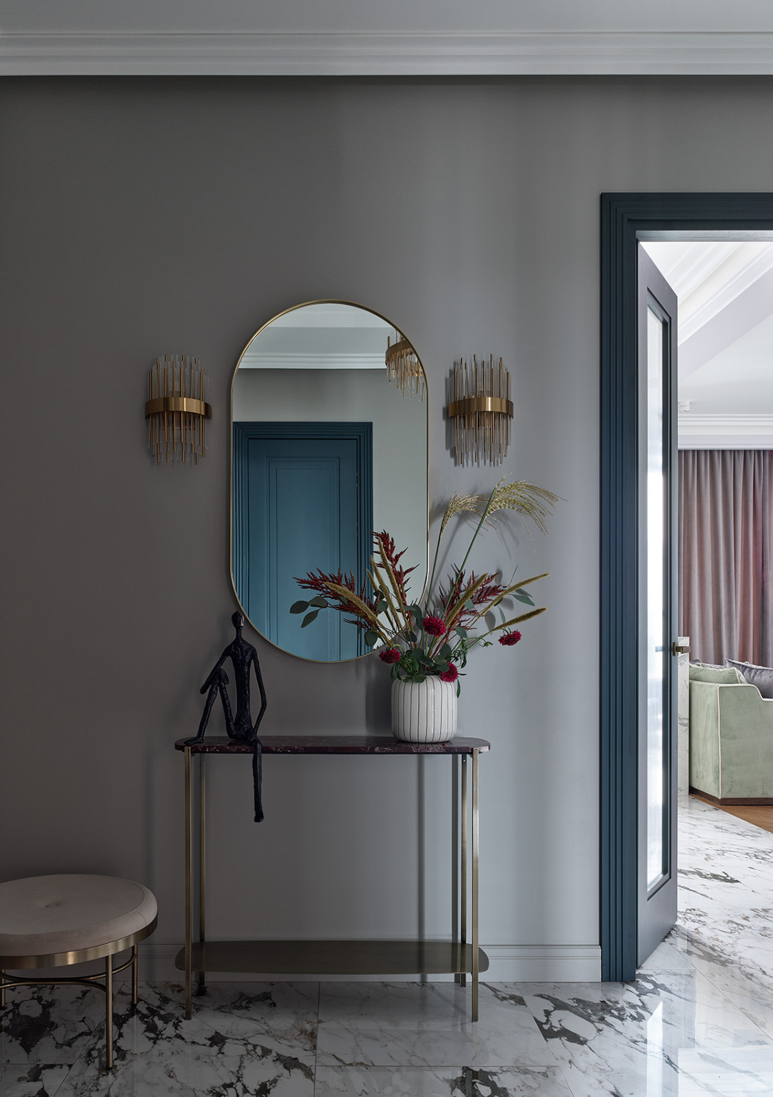 Современный ар деко для молодой семьи