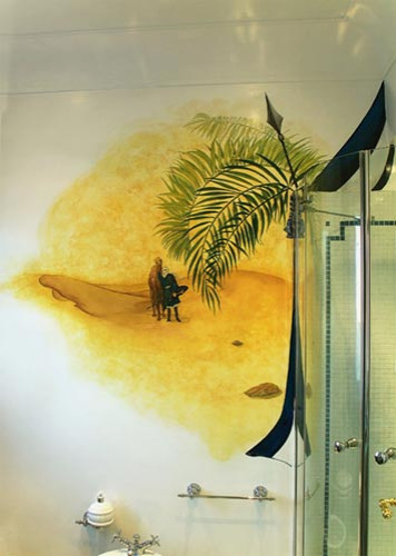 Esotismo in sala da bagno