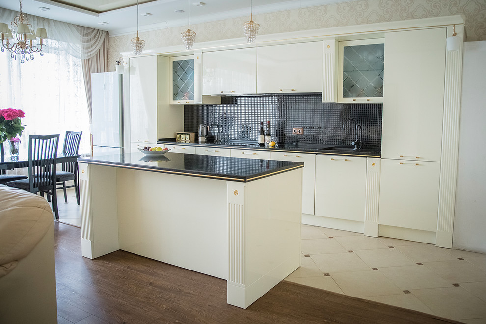 Квартира с нотками классики.