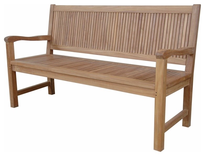 Anderson Teak BH-2059 Chester 3-Seater Bench