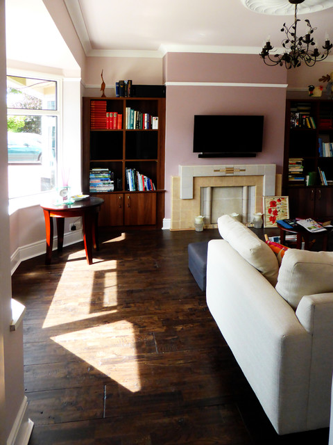 1930's house. UK eclectic-living-room