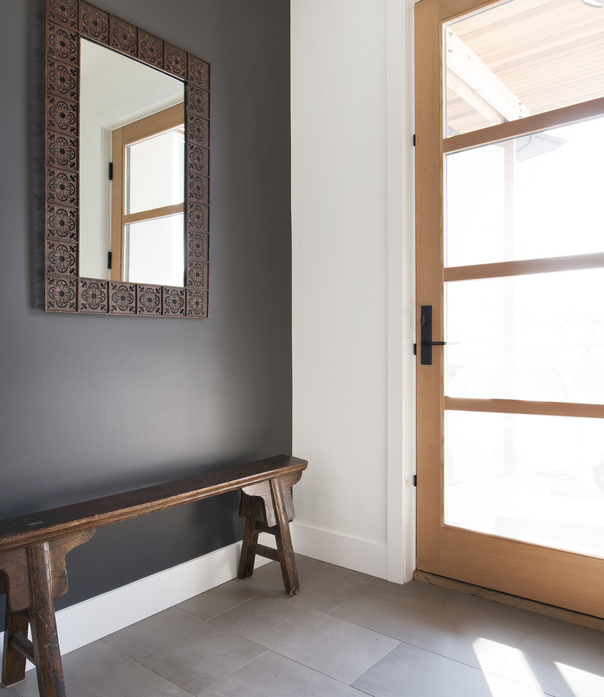 Minimalist home design photo in Ottawa