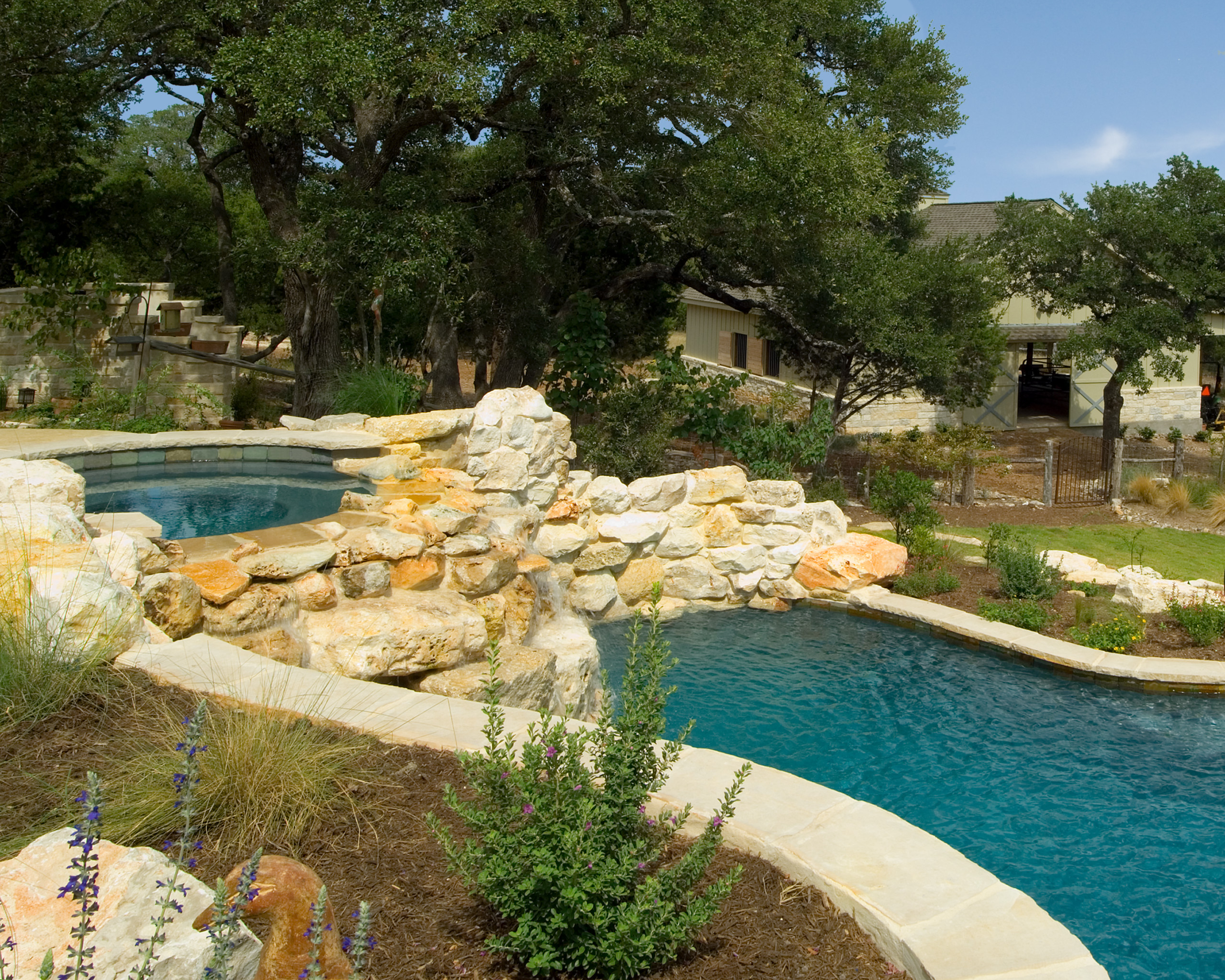 Cordillera Ranch Vanishing Edge Pool/Spa/Outdoor Living/Landscape