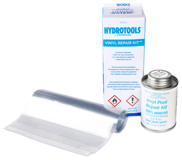 23" HydroTools Repair Patch Kit for Swimming Pools and Inflatables by