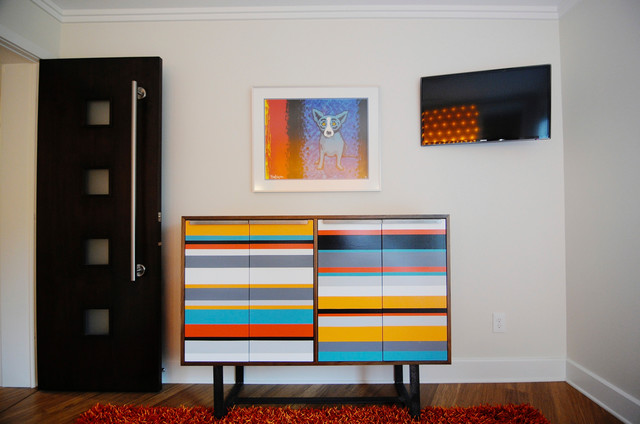 Bright Custom Cabinet and Custom Door transitional-bedroom
