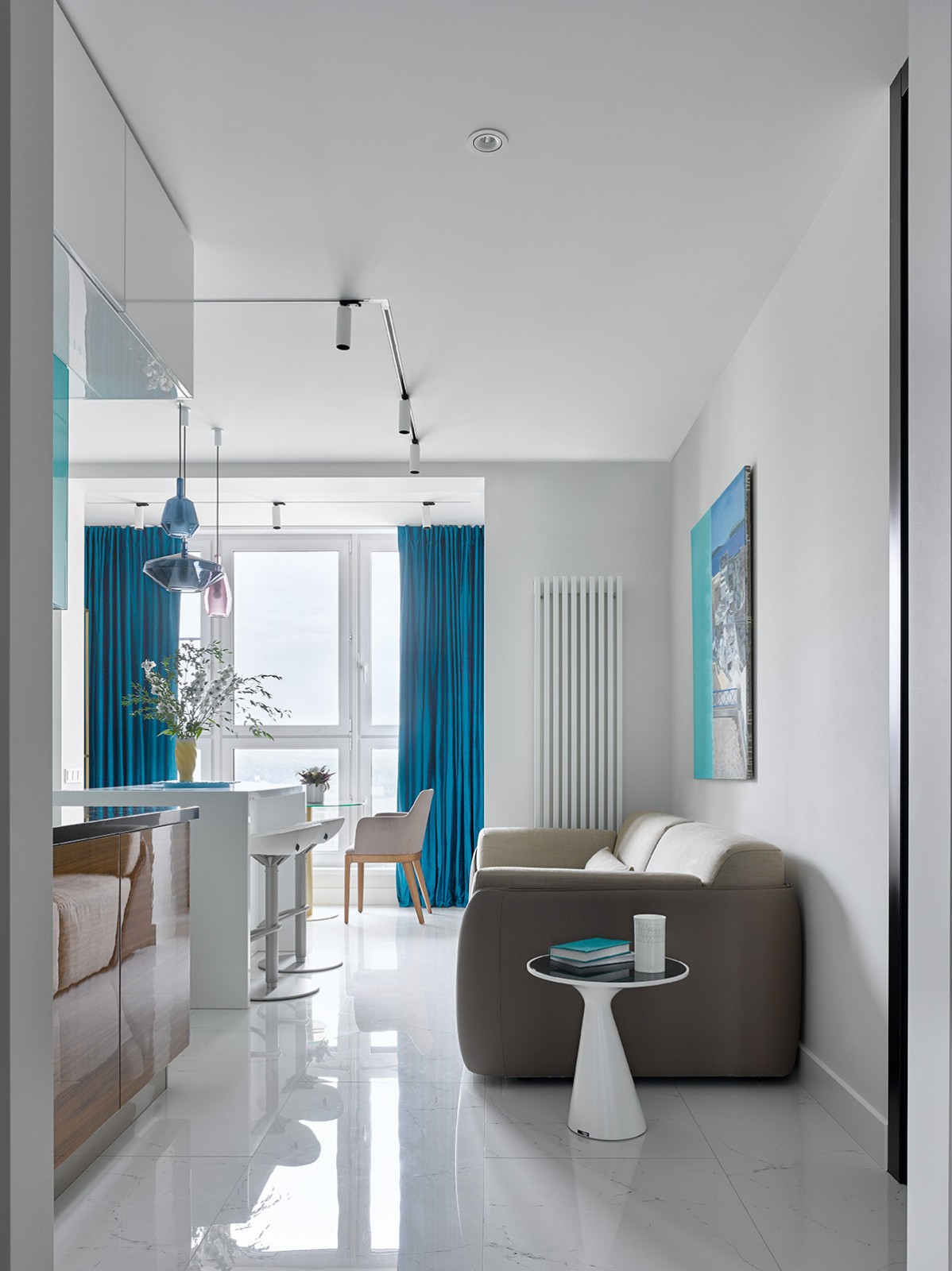 Бирюза и глянец