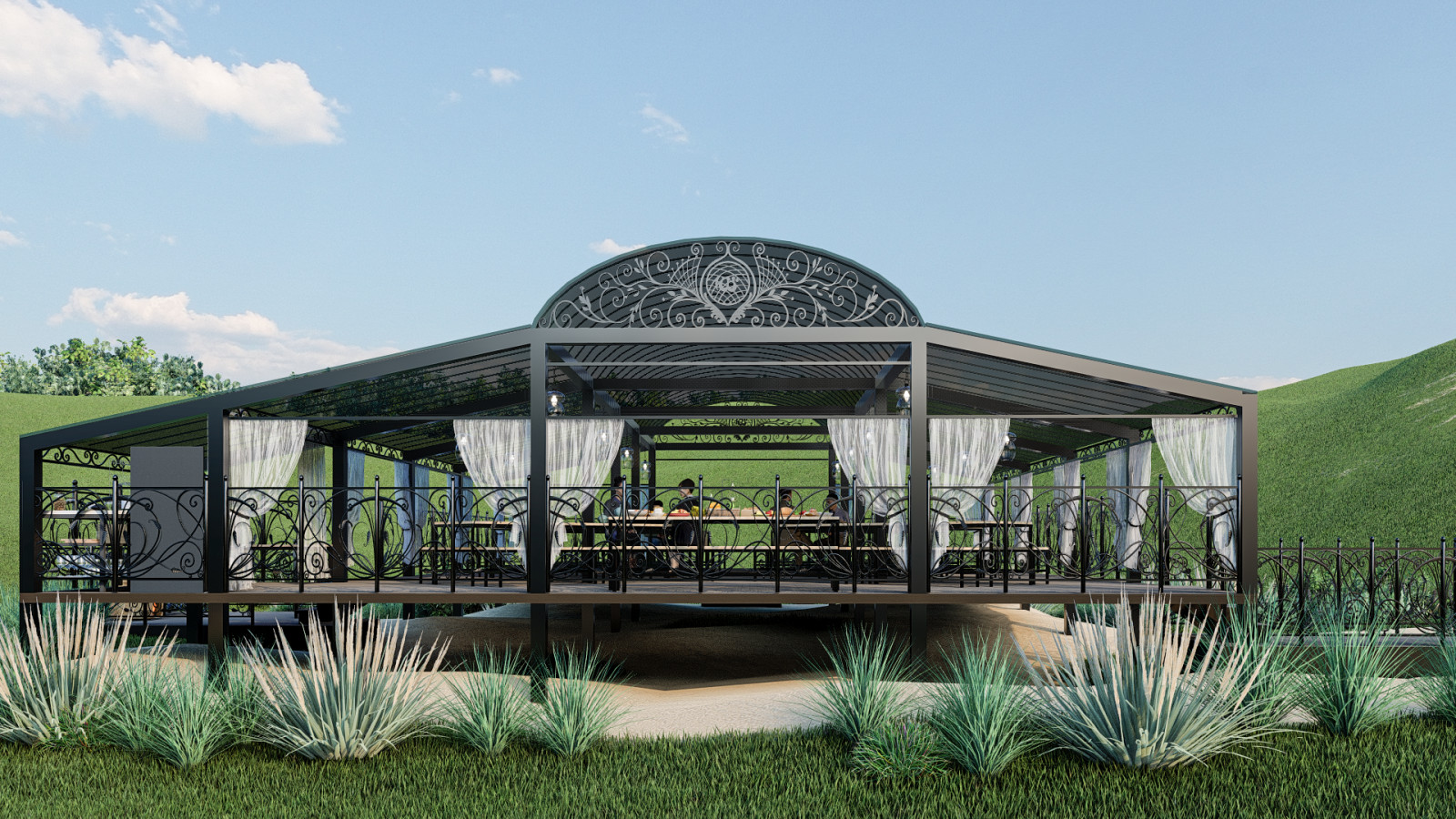 Беседка на 150 ч. в г. Казань