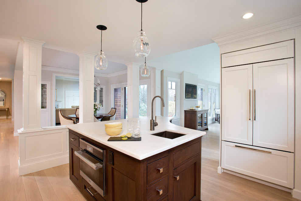 Kitchen - transitional kitchen idea in Boston
