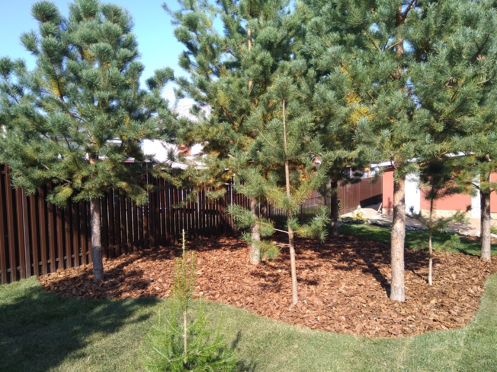 Ландшафтный дизайн в коттеджном поселке под Ижевском