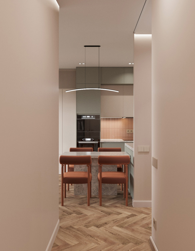 Дизайн-проект для семьи с двумя  маленькими детьми