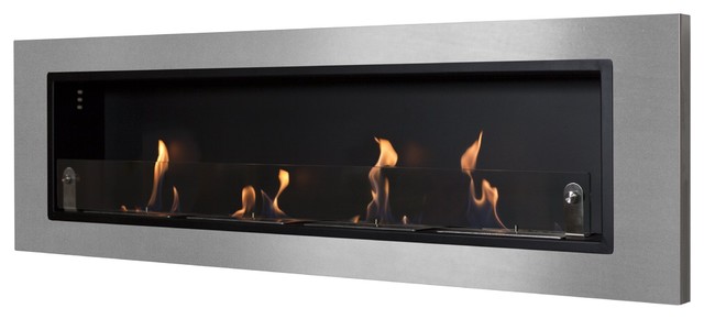 Nu Flame Ventana Quatro 63 Wall Mounted Ethanol Fireplace Nf