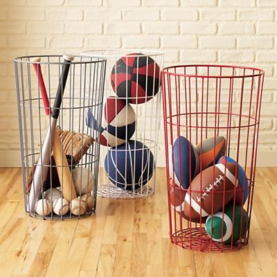 wire basket toy storage